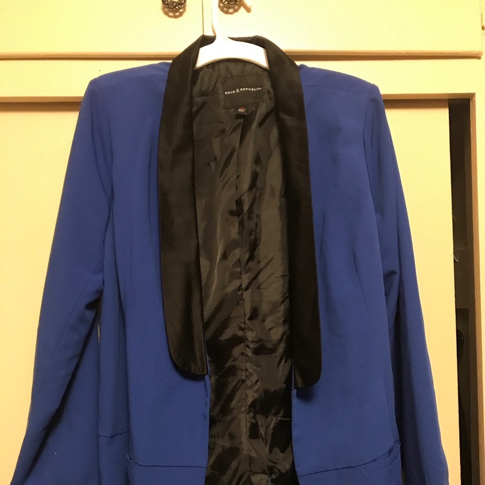 Rock N Republic Blazer blue tux style